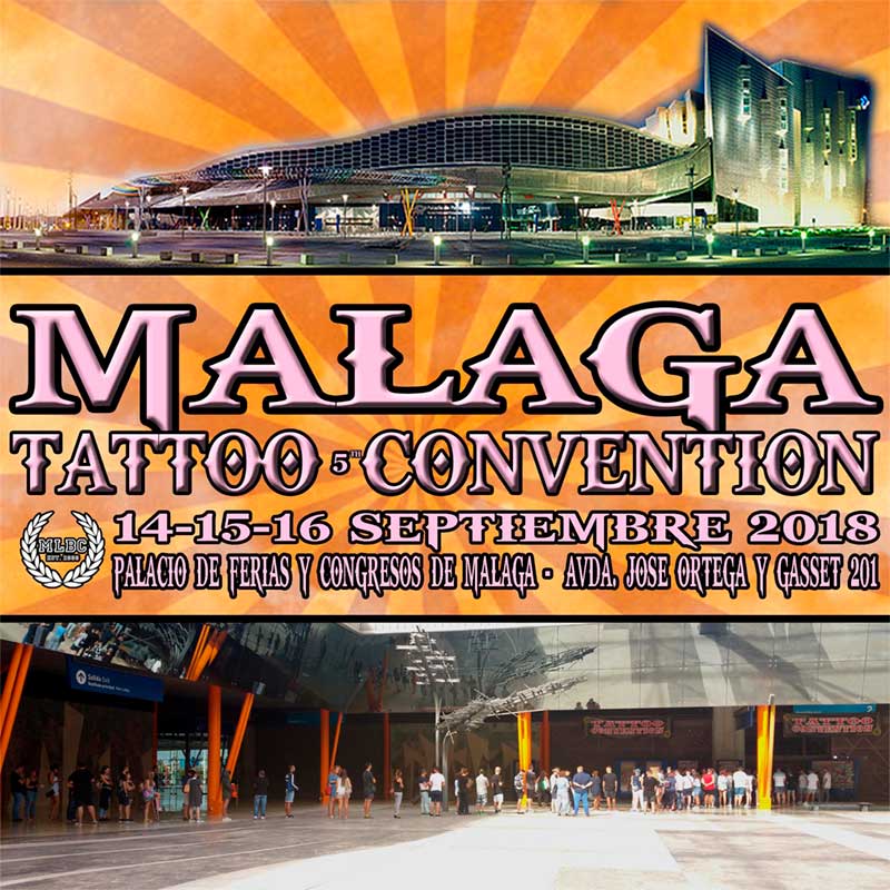 Cartel Málaga Málaga Tatto Convention