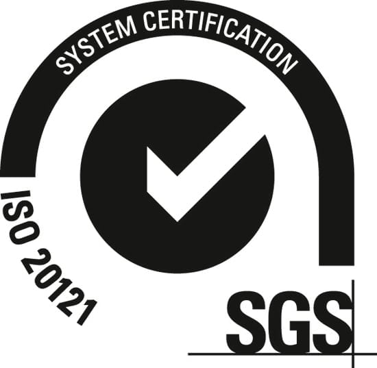 Logo ISO 20121 Sistemas de Gestión de Sostenibilidad en Eventos