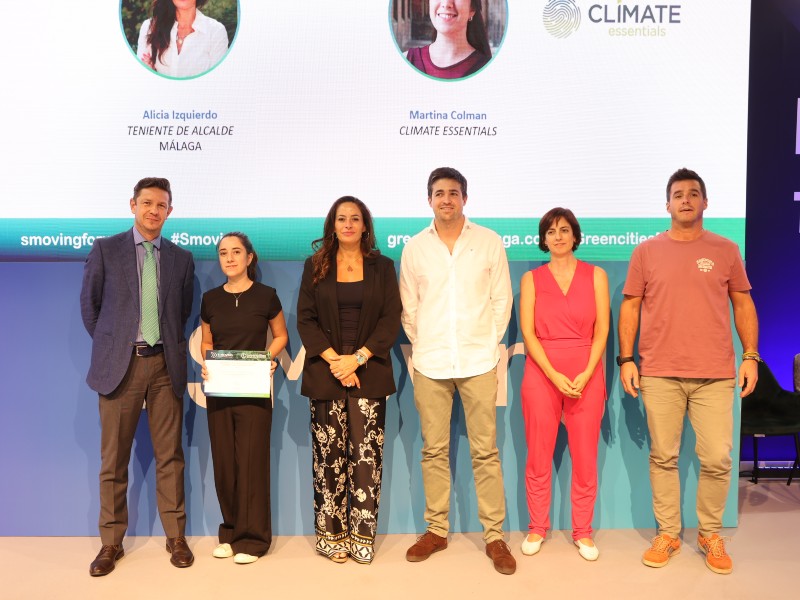 Climate Essential startup ganadora en Greencities & S-Moving 2023