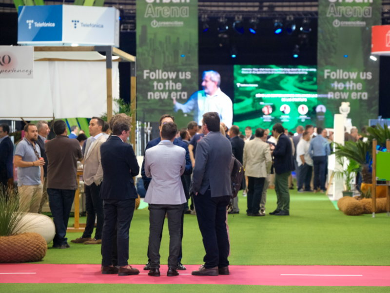 Zona expositiva Greencities 2024
